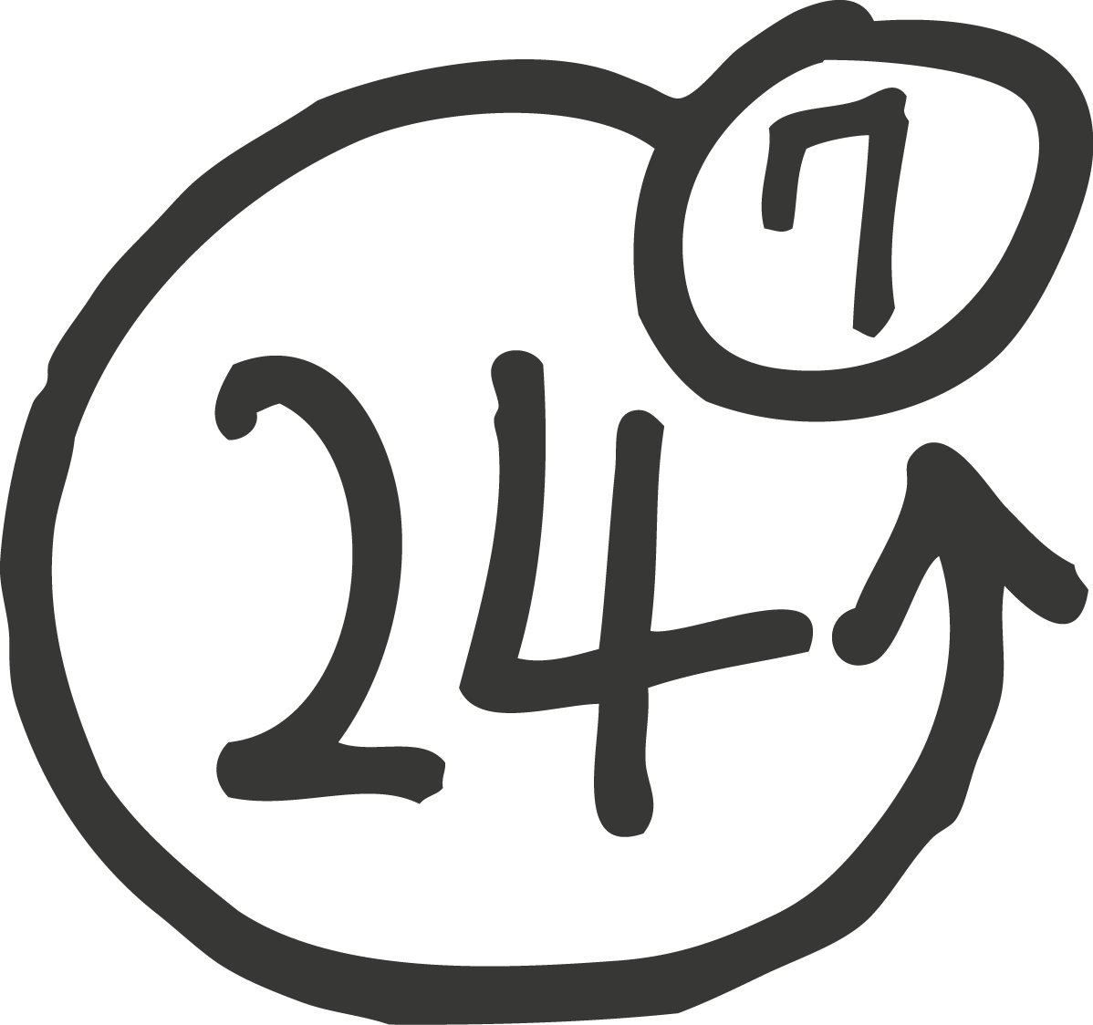 Ouverts 24h/24h et 7J/7J